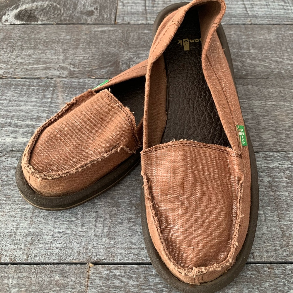 Sanuk Slip On Loafers